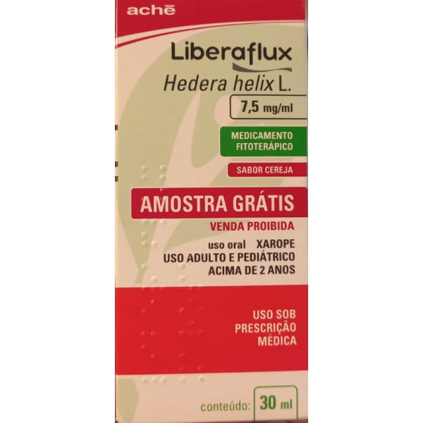 LIBERAFLUX EXTRATO SECO DE HEDERA HELIX 7,5MG XAROPE 30ML